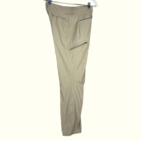 Eddie Bauer First Ascent Men’s Dark Tan Nylon Blend Pants 35 X 32 EUC - Picture 8 of 14